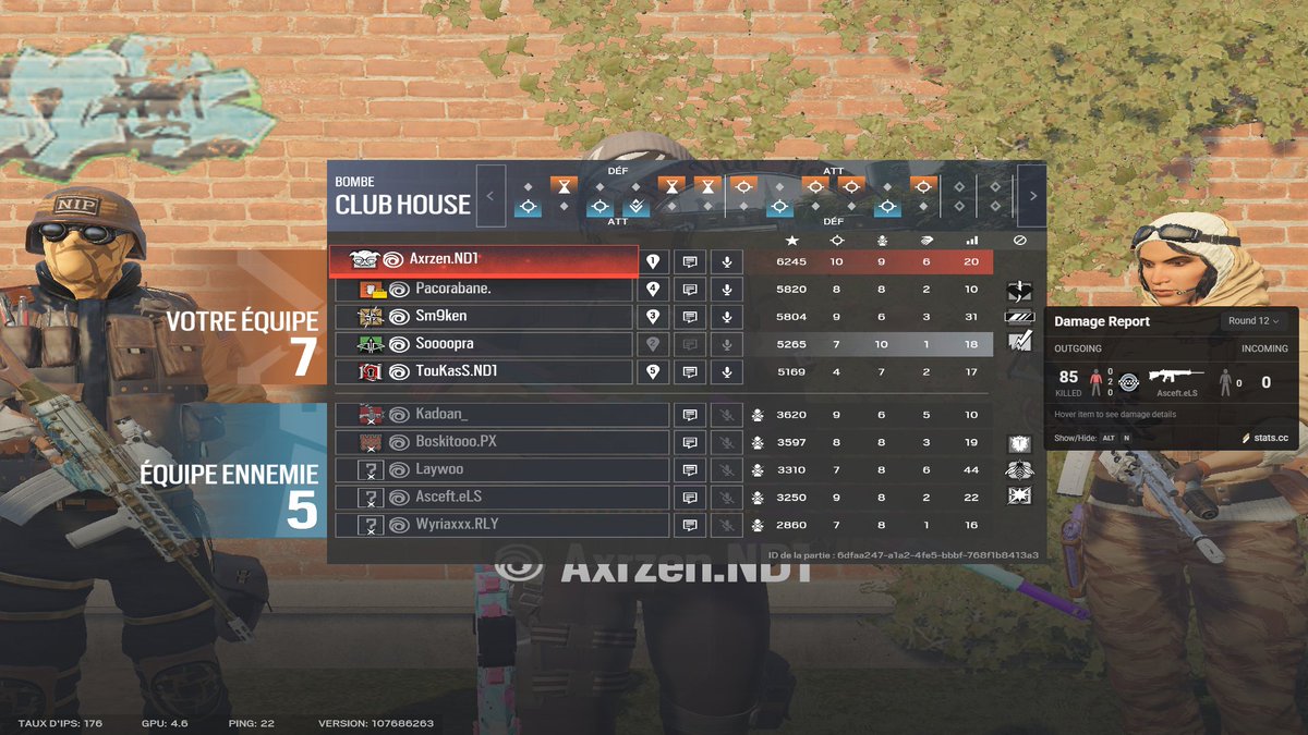 Axrzen's tweet photo. 2eme match win 7 5 vs @Wyriaxxxx and co https://t.co/QDPRml20pc