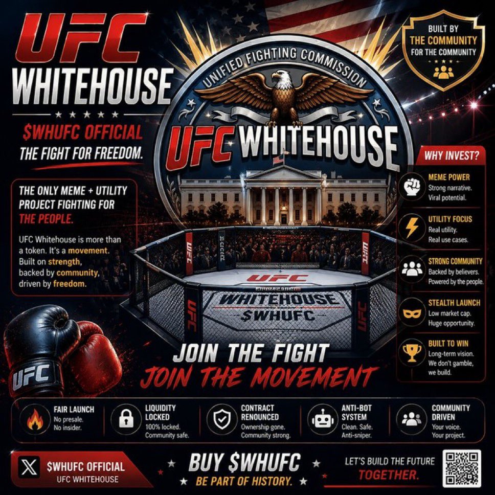 White House UFC | $WHUFC 🥊🦅 tweet media