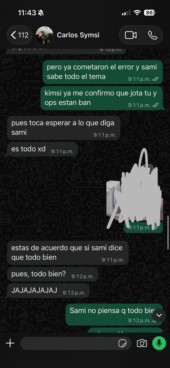 Para toda la gente que quiere competir y piense 2 veces en si quieren hacer trampa o no, este vato “symsi” se lo toma tan a la ligera de pensar que nada más van a tener q aguantar 1 semana de hate y ya a los admins se les olvidará todo! “estás de acuerdo que si sami dice que todo