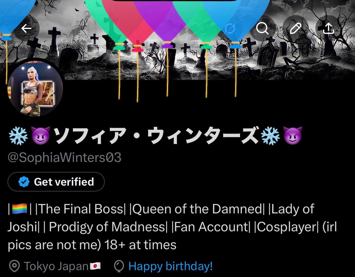 ❄️😈ソフィア・ウィンターズ❄️😈 tweet media