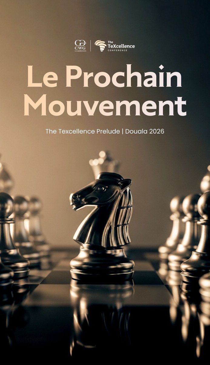 ctbccam's tweet photo. Tomorrow, ideas meet opportunity.

See you at Texcellence Prelude Cameroon.

#CTBC #Texcellence #LeProchainMouvement https://t.co/Fk3WPSSoTn