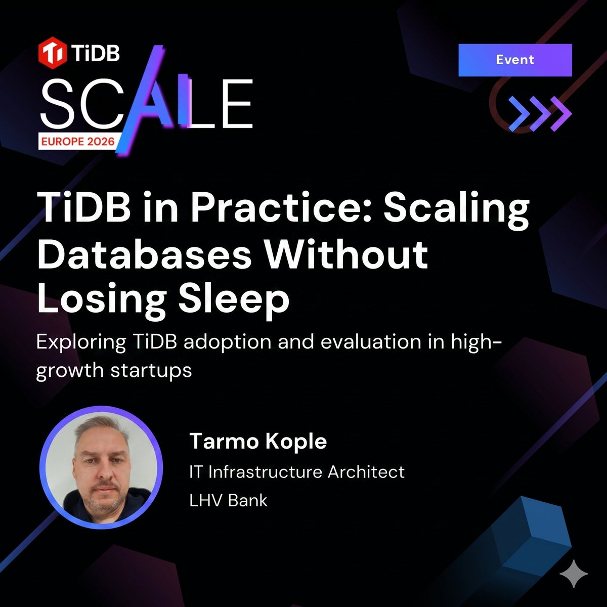 TiDB, powered by PingCAP tweet media