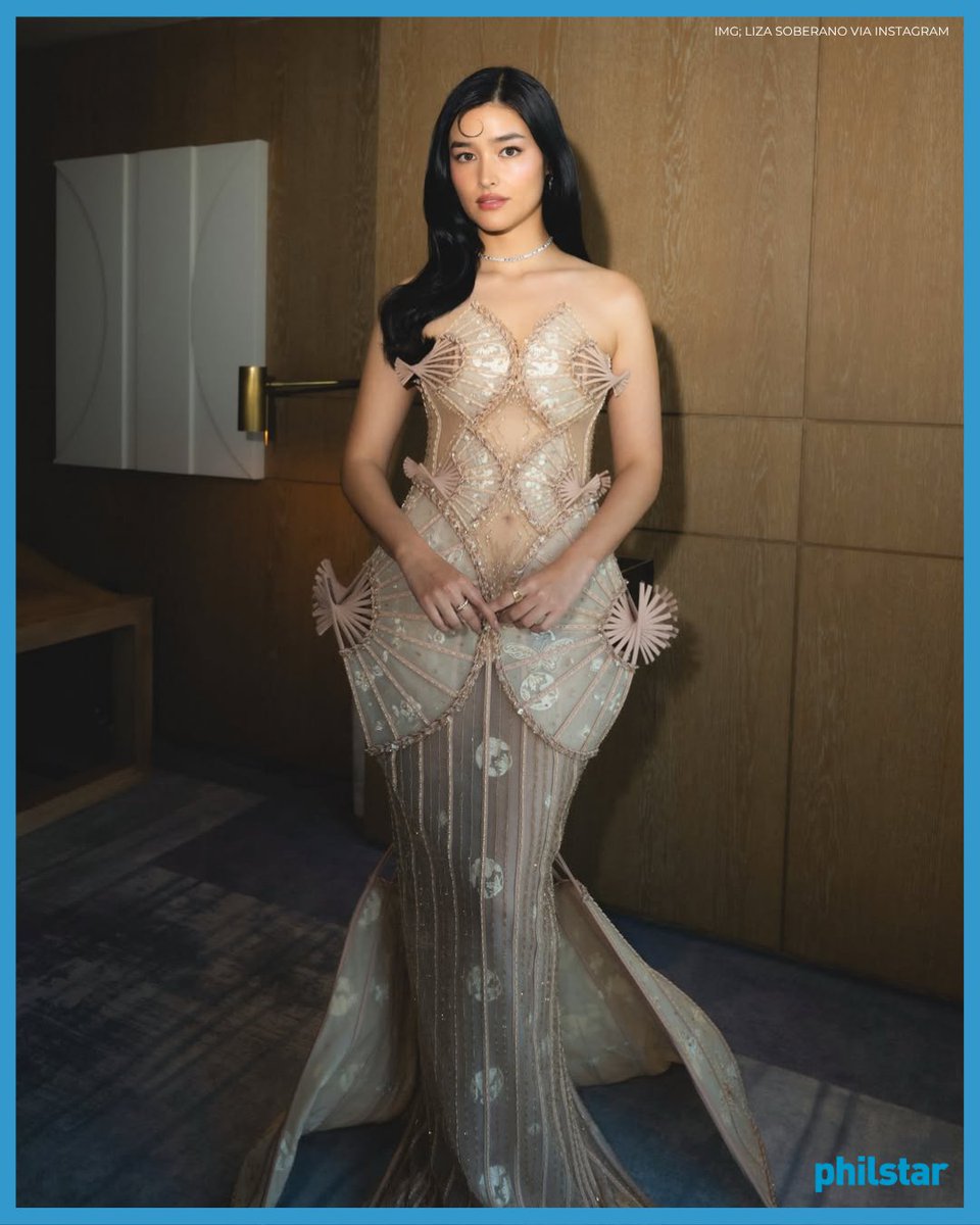 PhilstarNews's tweet photo. A LITTLE MOMENT FOR THE FACE CARD ✨

Actress Liza Soberano stunned in a strapless gown at the 2026 Gold House Gala in Los Angeles on Sunday, May 10.

Liza and her “Forgotten Island” co-star Gabriella Sarmiento Wilson, better known as H.E.R., shared an exclusive look of their upcoming film during the event.

“It’s my favorite night! What an honor to share the ‘Forgotten Island’ on the Gold House gala stage alongside my sister, H.E.R.,” Liza wrote on Instagram.

Related: https://t.co/z6DvITghuH