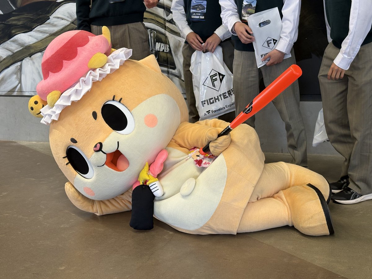 北海道にて、ちぃたん☆に遭遇 @chiitan7407
