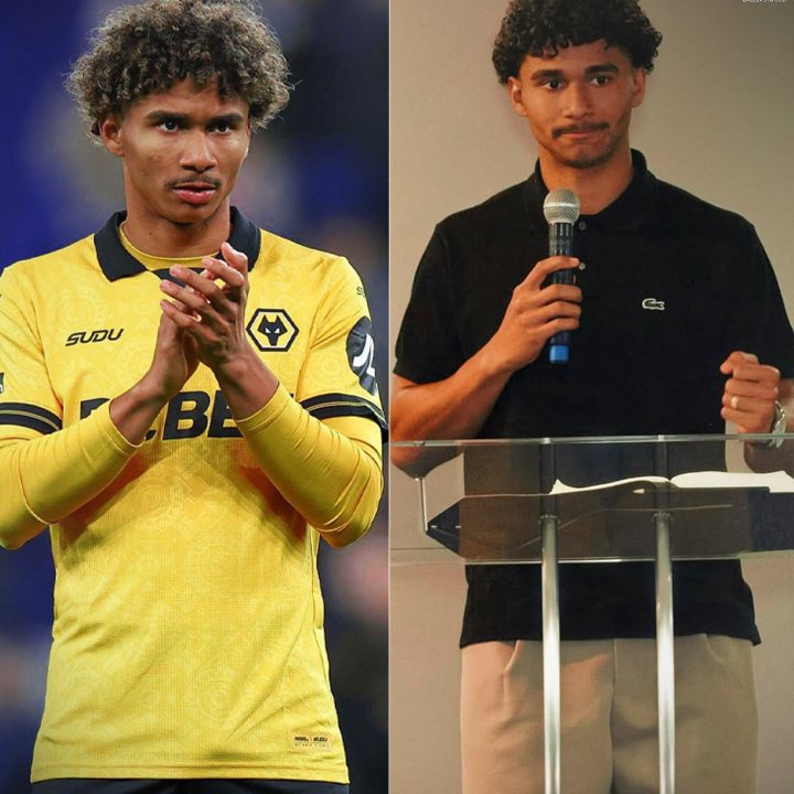 Pedro Lima using his voice to preach the gospel in church while at Wolves Fc