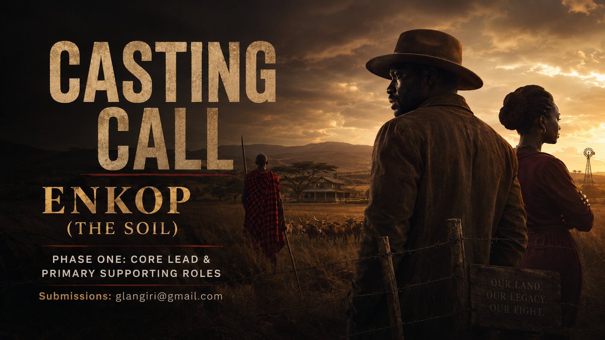 glangiri's tweet photo. Casting Call: Now casting for the feature film ENKOP (THE SOIL) | Visit https://t.co/vk4Yq3b5fg to apply https://t.co/n8uSukY3Go