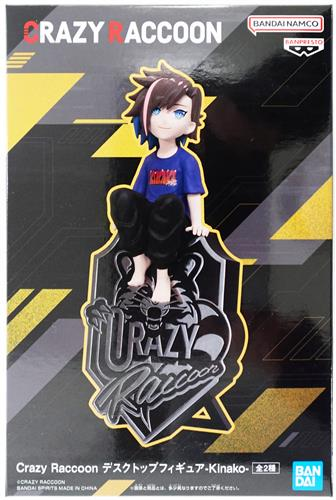 Crazy Raccoon デスクトップフィギュア Kinako 12体セット Crazy Raccoon所属のストリーマー「Kinako」「Mondo」のデスクトップ