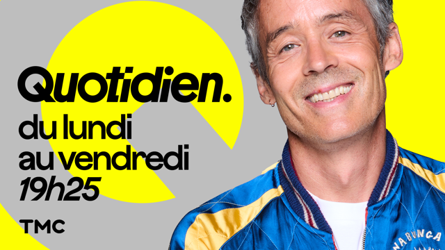 TF1Pro's tweet photo. #Audiences @tmctv 

#Quotidien avec #FabienOlicard

🔥Talk-show N°1 à 2,1M de tvsp

🏆  1ère Ch Nat sur les cibles principales à 22% PdA 25-49 et 23% PdA iCSP+

🥇Talk-show N°1 sur les jeunes à 20% PdA 15-34 https://t.co/L4Vq78JBaF