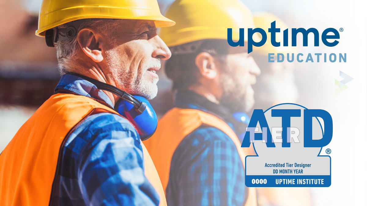 UptimeInstitute's tweet photo. Resilient infrastructure starts at the design. The ATD program equips professionals to deliver Tier-aligned data centers built for availability, performance, and operational confidence.
https://t.co/k2qslx6hjj
#ATD #TierStandards #DataCenterDesign #UptimeEducation https://t.co/T50xx4r1xd