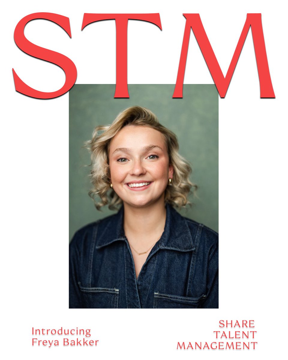 ShareTalentM's tweet photo. Client Introduction Alert! 

Introducing the wonderfully talented Freya Bakker!

Credits whilst training include 'Inez' in 'The Bakers Wife', 'Rebecca/ Dance Captain' in 'The Witches of Eastwick' and 'Swing' in 'Beauty and the Beast'.

Welcome to Share Talent Management, Freya! https://t.co/Gl2I5FlFTJ