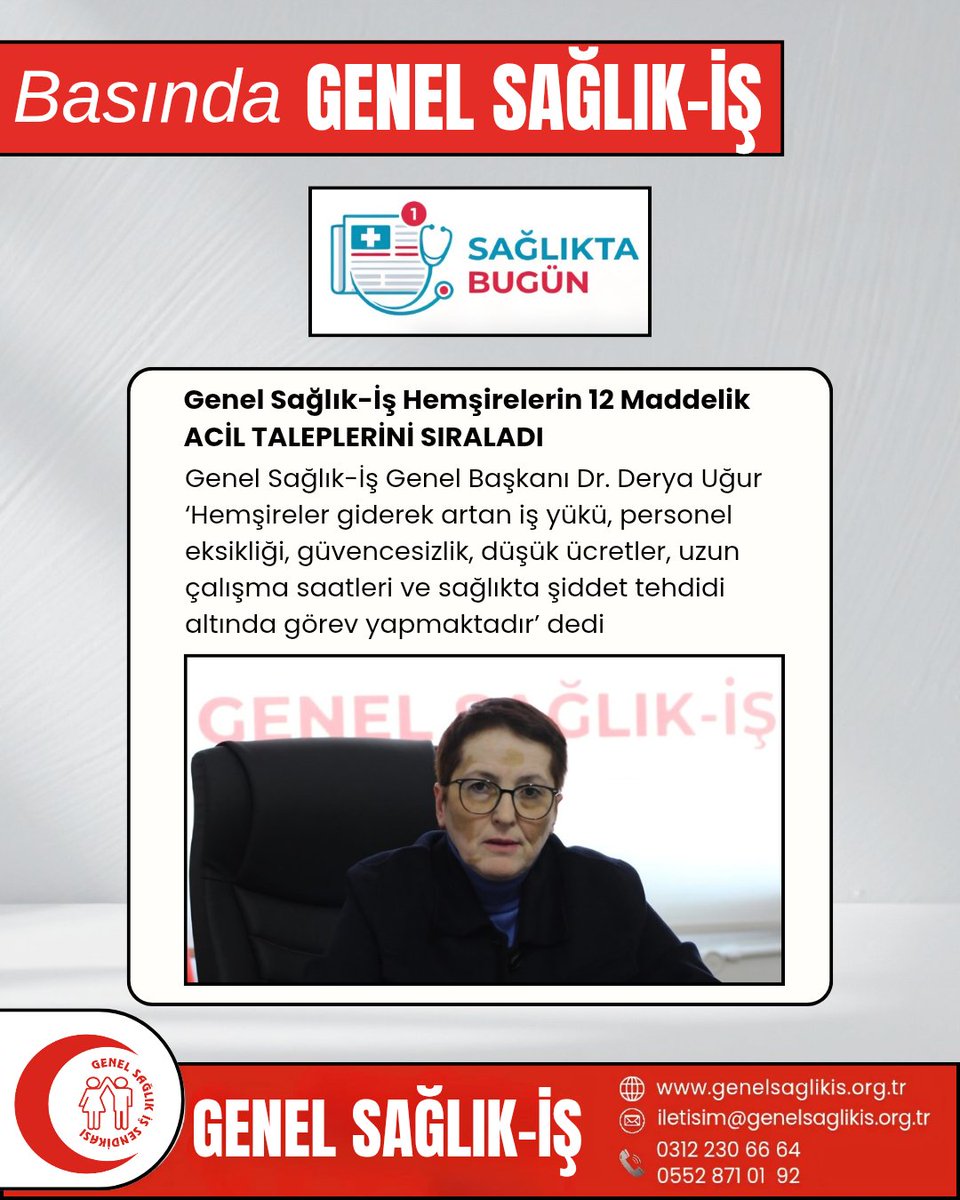 Genel Sağlık-İş Genel Merkez tweet media