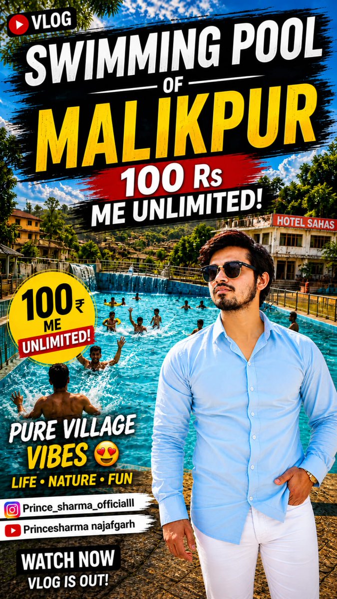 PrinceSharmaa01's tweet photo. #swimmingpool #Malikurswimmingpool #Princesharmanajafgarh #Princesharmaa01 https://t.co/XLmXIcZCOB