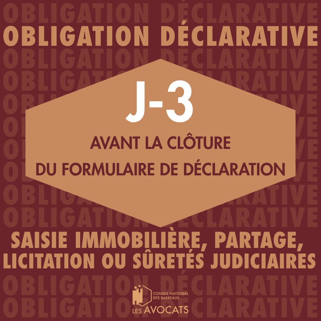 Conseil national des barreaux - les avocats tweet media