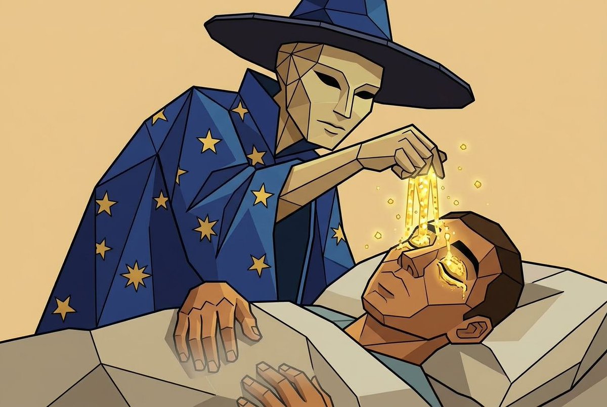 Naii's tweet photo. A Sandman sprinkling sleep-sand into a cheating spouse’s eyes to never open again AFPTTSE4

[Ads for products that totally should exist] https://t.co/p3b8Eu2WXa