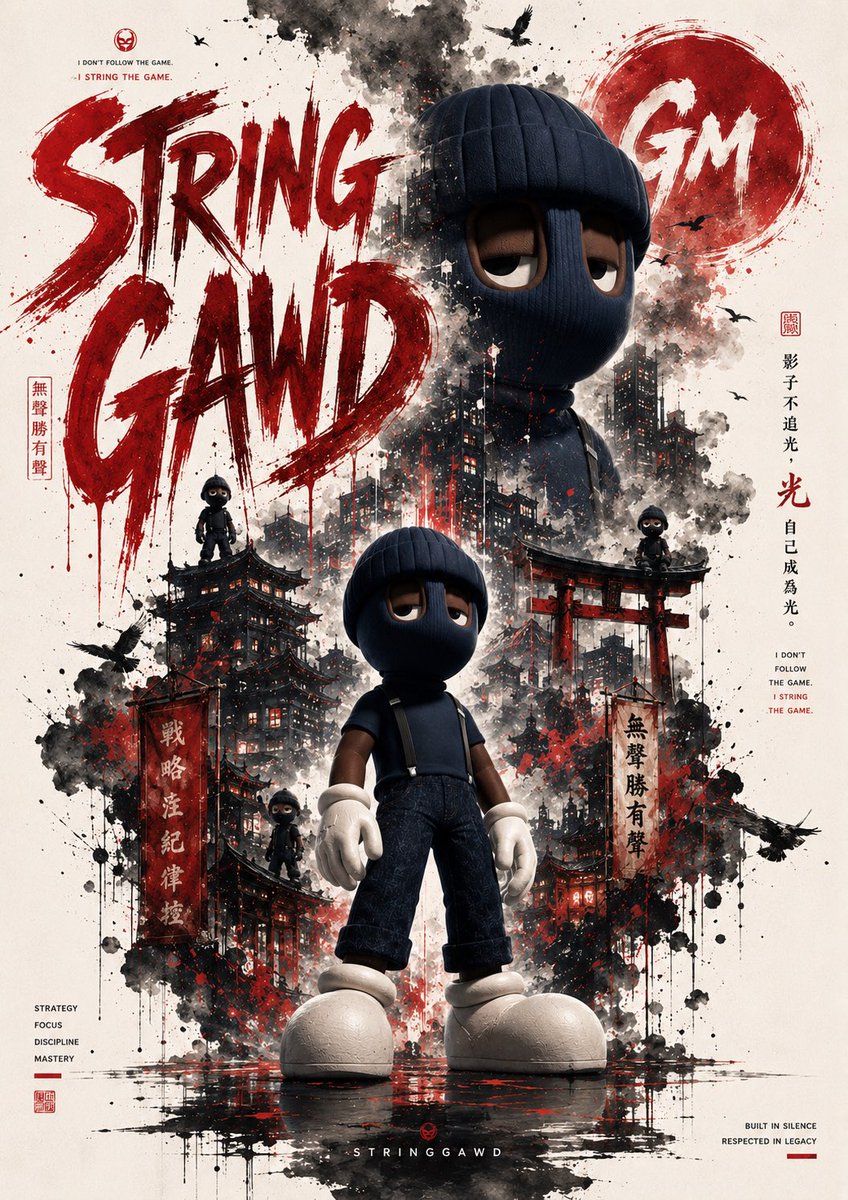 StringGawd215's tweet photo. GM GM S/O to @rafalors for the dope prompt! This might have to get hung up at the house https://t.co/E5TYSeSwdb