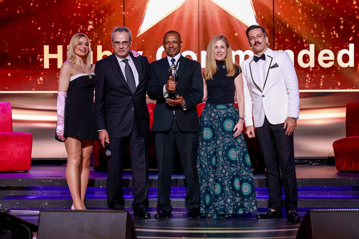 flyethiopian's tweet photo. Ethiopian Airlines has been recognized as the ‘Fastest Growing Airline Africa’ in the Greece market by Athens International Airport! This achievement reflects Ethiopian Airlines unwavering commitment to connecting Africa with the rest of the world. #FlyEthiopian https://t.co/6YauNwJ6TJ