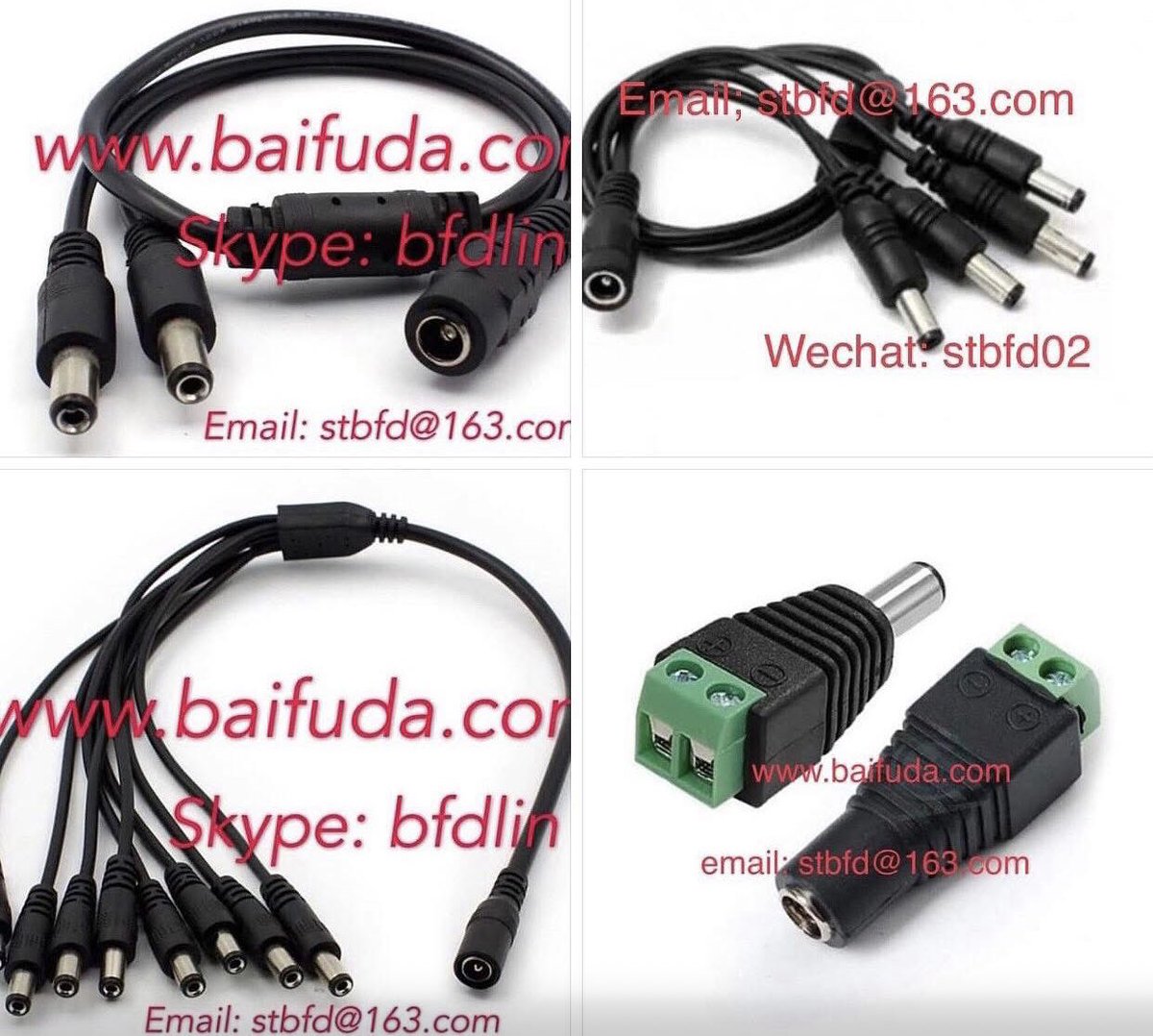 bfdlin's tweet photo. DC pin 5.5/2.1 mm power connectors https://t.co/vEEnNVycdi