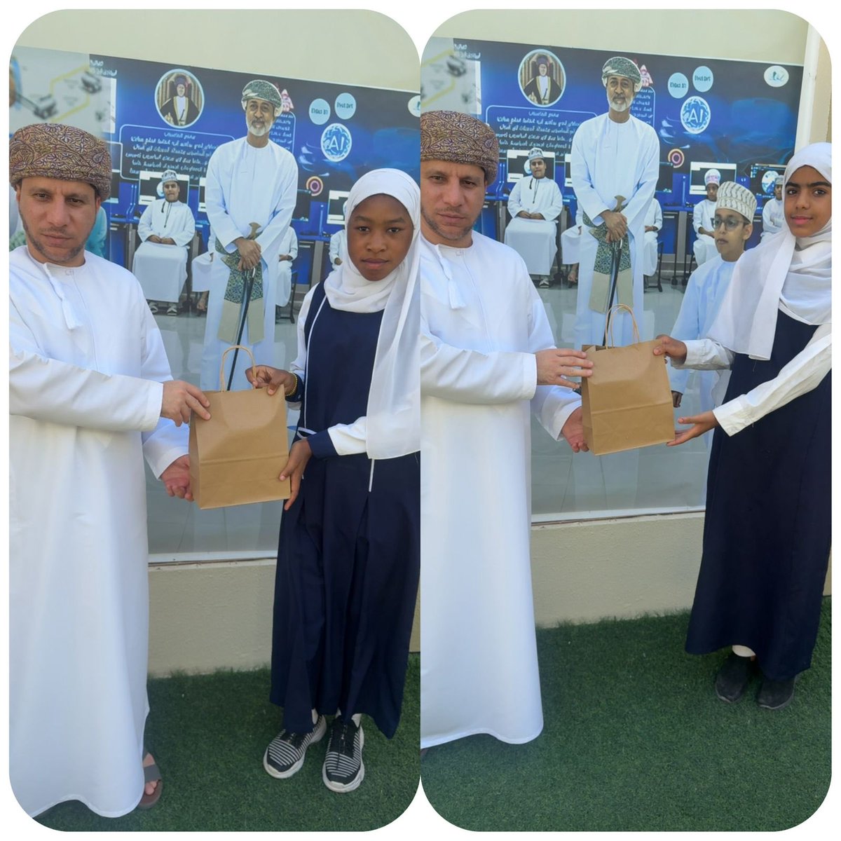 edugovbur7314's tweet photo. برعاية كريمة من مدير المدرسة
#الأستاذ_ماجد_المعمري، تم تكريم الطلبة المشاركين في مبادرة “بيئتي مسؤوليتي” تحت إشراف الأستاذة آمال الزعابية، تقديراً لمشاركتهم الفاعلة وجهودهم المميزة.
#مدارس_البريمي #تعليمية_البريمي #تعلم_مستدام https://t.co/Rvmtiii347