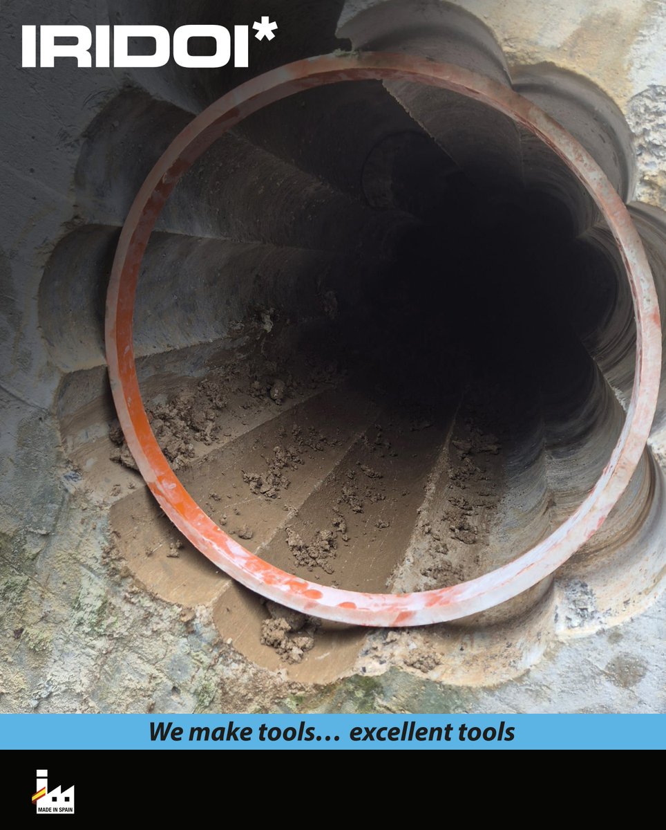 IridoiTools's tweet photo. Prueba exitosa de perforación Heavy Duty con el motor Revodrill 350 y nuestras coronas diamantadas Iridoi BH R-12 de 1 m, 1,5 m y 2 m de longitud en perforación por puntos.

#iridoi #perforación #brocas #diamante #demolición #hormigón #revodrill https://t.co/snWqdBm1BX