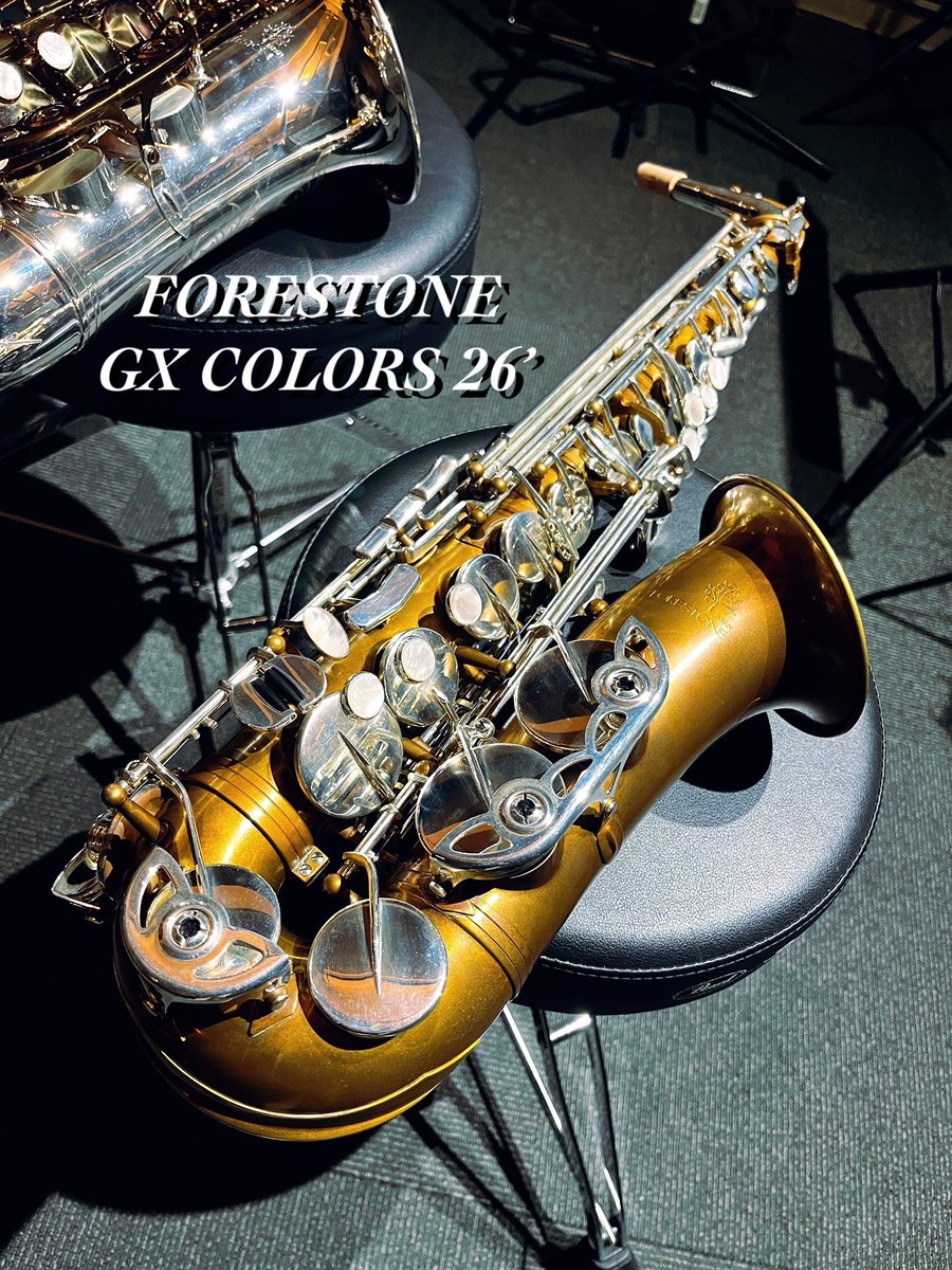 奇跡のコラボ‼️ 先日からお借りしているFORESTONE GX COLORS26'と