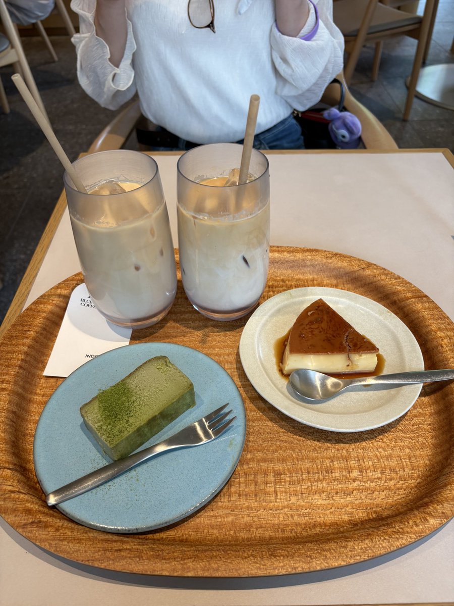 そういえば、国立の時に行ったカフェが美味しかった！妹が連れて行ってくれた🩷
#BLUESIXCOFFEE #カフェ
