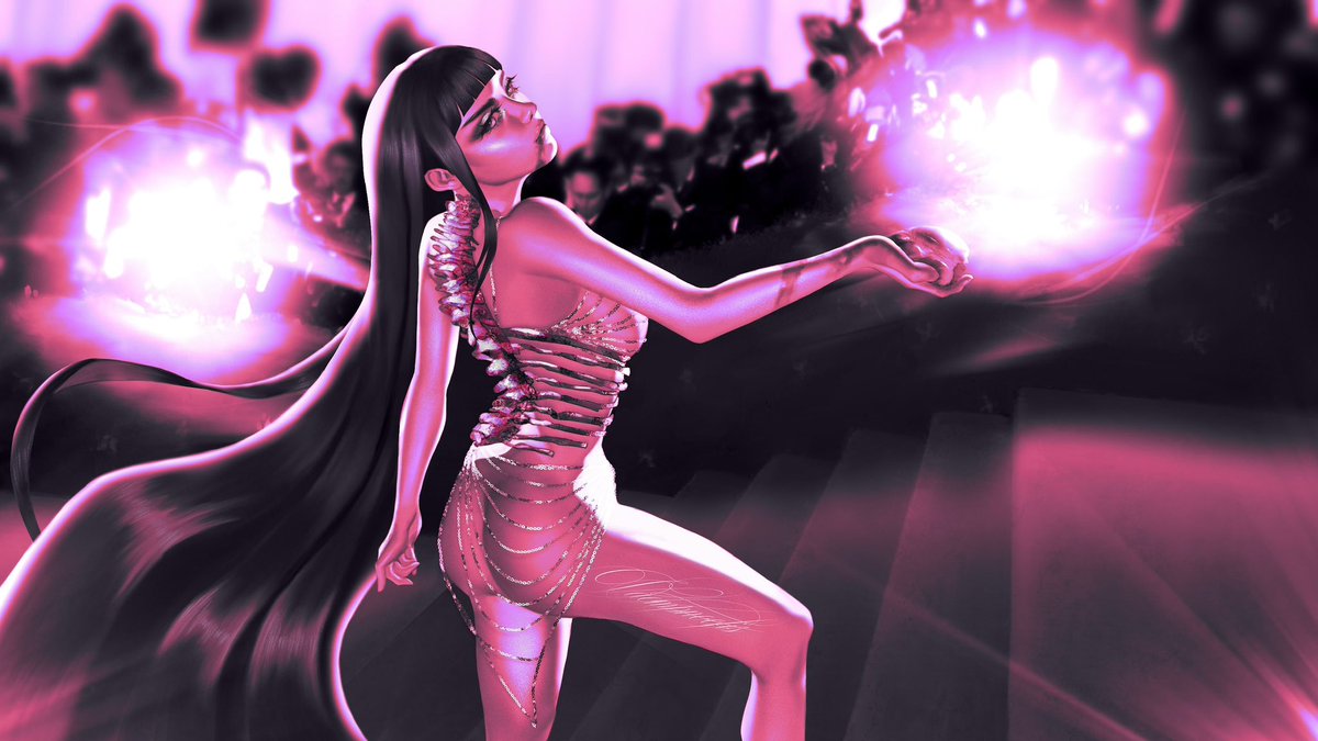 nocticidde's tweet photo. my very first oc!! accompanied by a splash art attempt lol https://t.co/1ifON3y43e