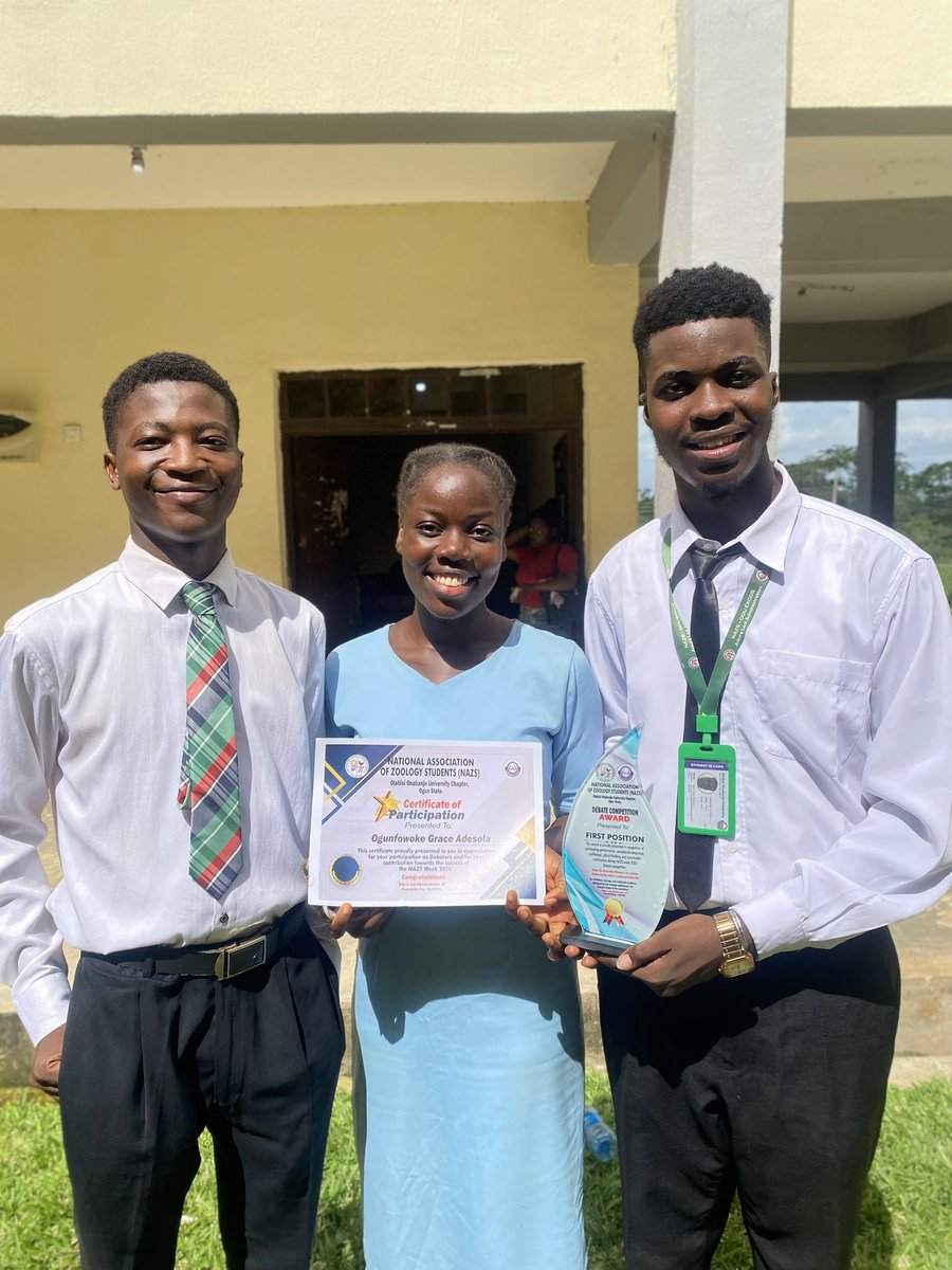 National Association of Zoology Students Oou tweet media