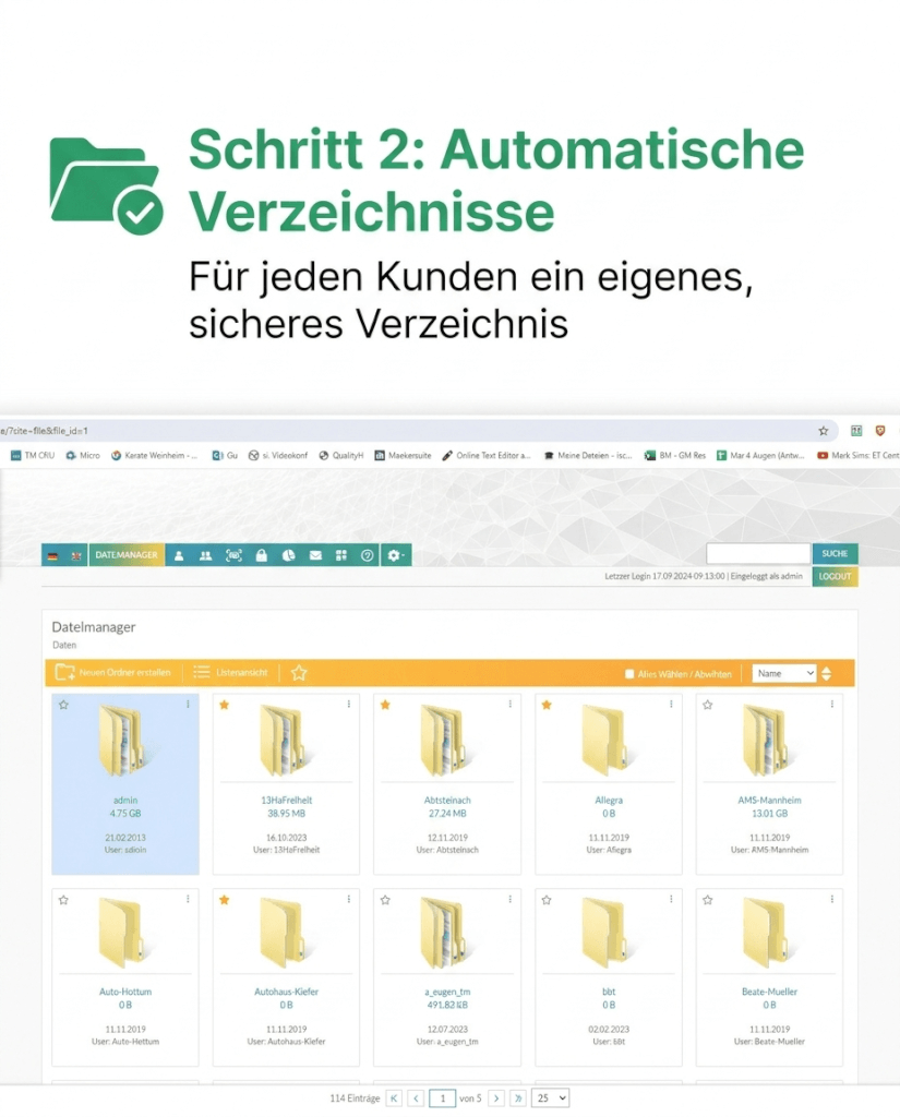 tramsen's tweet photo. Excel-Import: Kundenliste in Sekunden zum fertigen Portal 🚀 https://t.co/n9uwWD454P