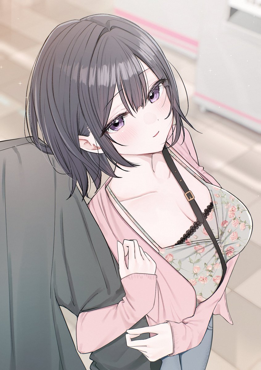 osanashimi's tweet photo. 「こんなにくっついてるとカップルと間違われちゃうかな...？」 https://t.co/wMdKSjcVY6