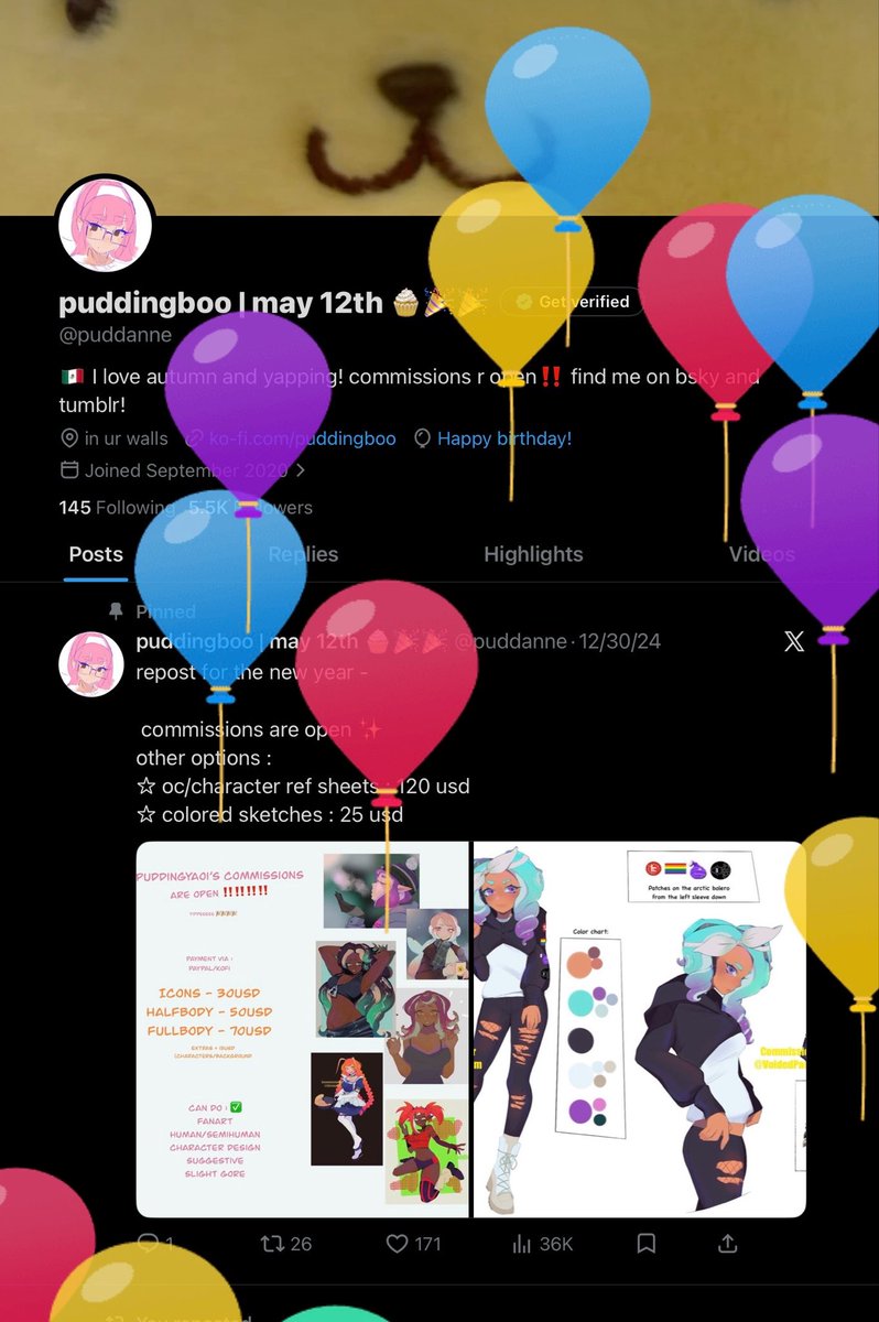 puddingboo | c🌸mms open! tweet media
