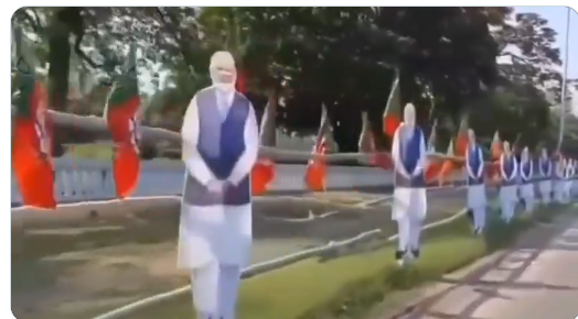 fromsaumya's tweet photo. How much Modi is too much Modi? 🙄 https://t.co/wSrI0cxtD1