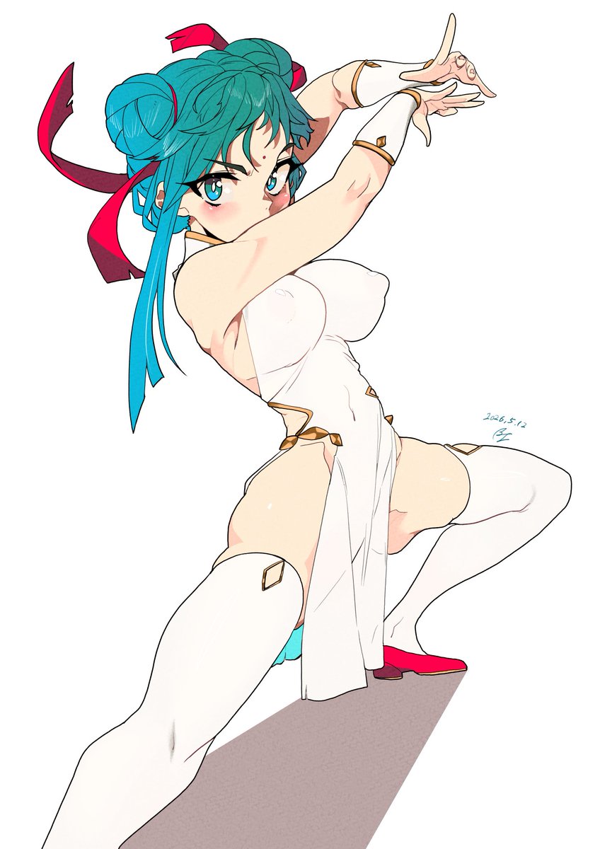 白チャイナドレス🐑 