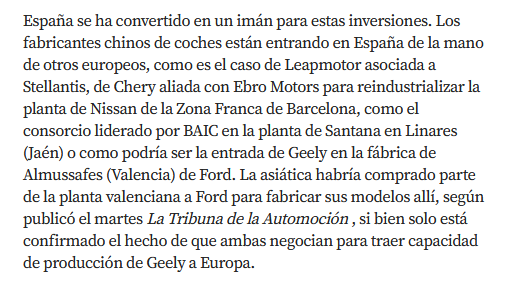 incalnegro's tweet photo. @Lentejitas Parece que en España están intentando replicar el modelo de implantación que en su momento se realizó en China. Las marcas chinas están entrando gracias a acuerdos con fabricantes occidentales. https://t.co/RA48GSQXQC