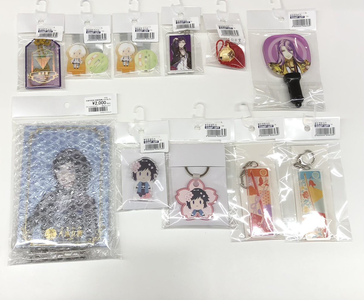 🌸入荷情報🌸 刀剣乱舞 大本丸博2025箔押しアクリルプレート、さくら