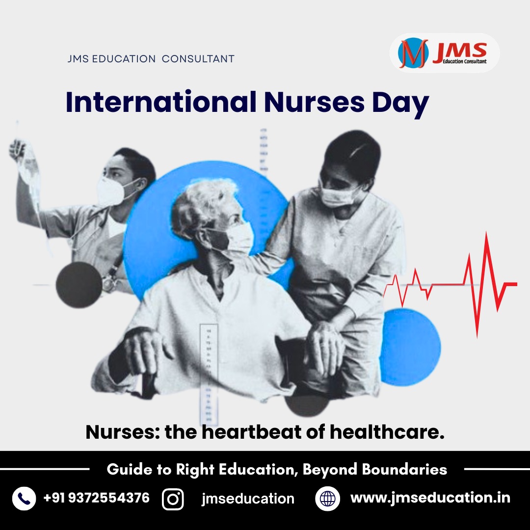 EducationJms's tweet photo. Nurses are the heartbeat of healthcare. 
Take your skills beyond borders - study abroad and become a global healthcare leader.
Take the first step today with JMS Education Consultant. 
Contact Us 👉+91 9372554376
#jms #jmseducation #internationalnurseday #healthcare #abroadstudy https://t.co/AugARkcRJD