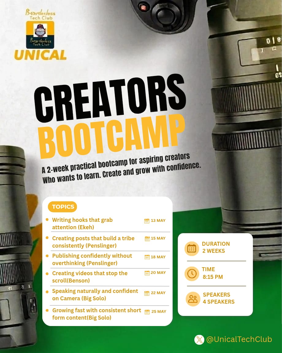 Border/ess Tech Club Unical || Borderless 4.0 tweet media