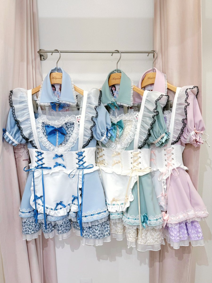 ﾟ🎀店舗在庫情報🎀*.+ﾟ 胸元のハートデザインが視線を惹く、ドーリー感