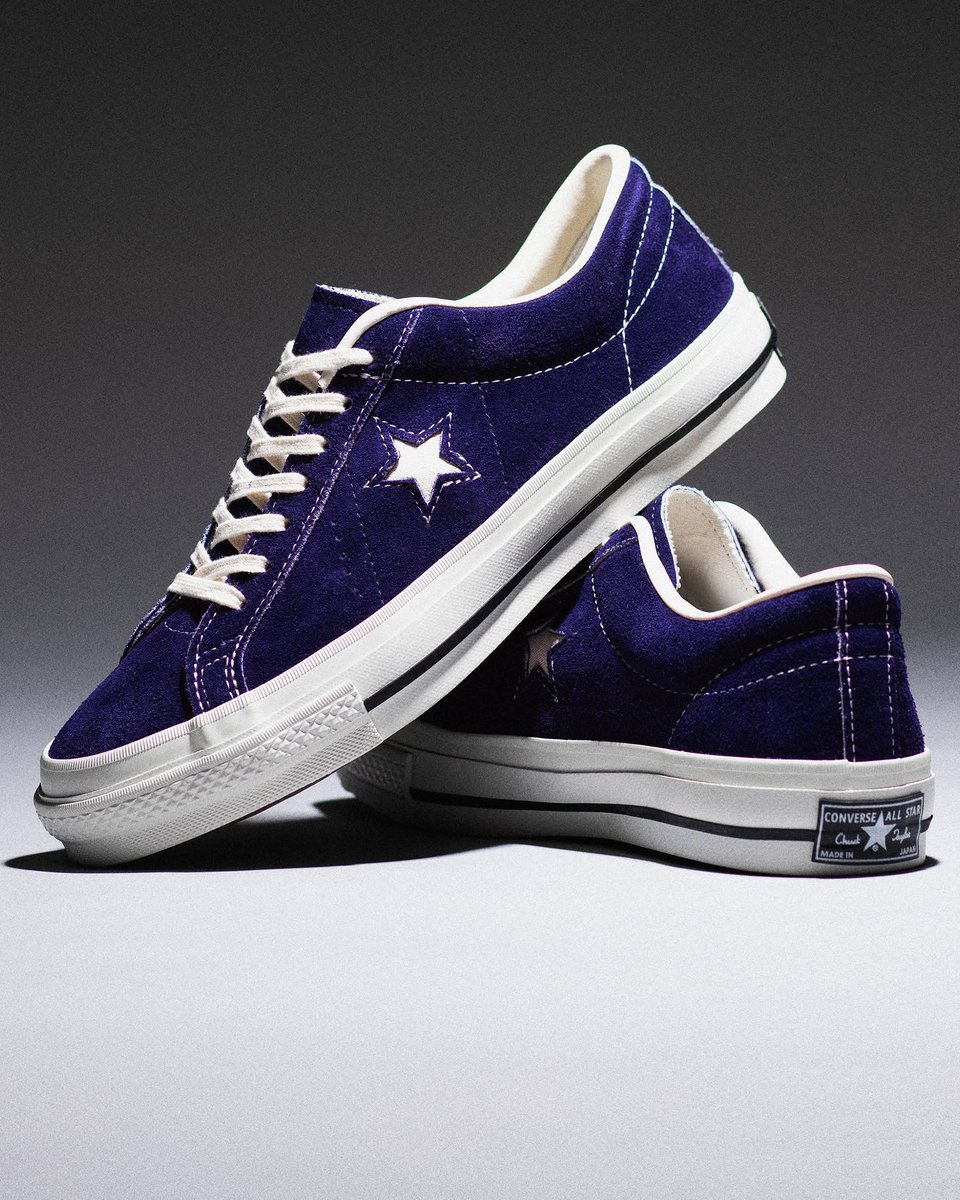 事前WEB抽選が開始】CONVERSE ONE STAR J VTG “Purple” が5月22日(金