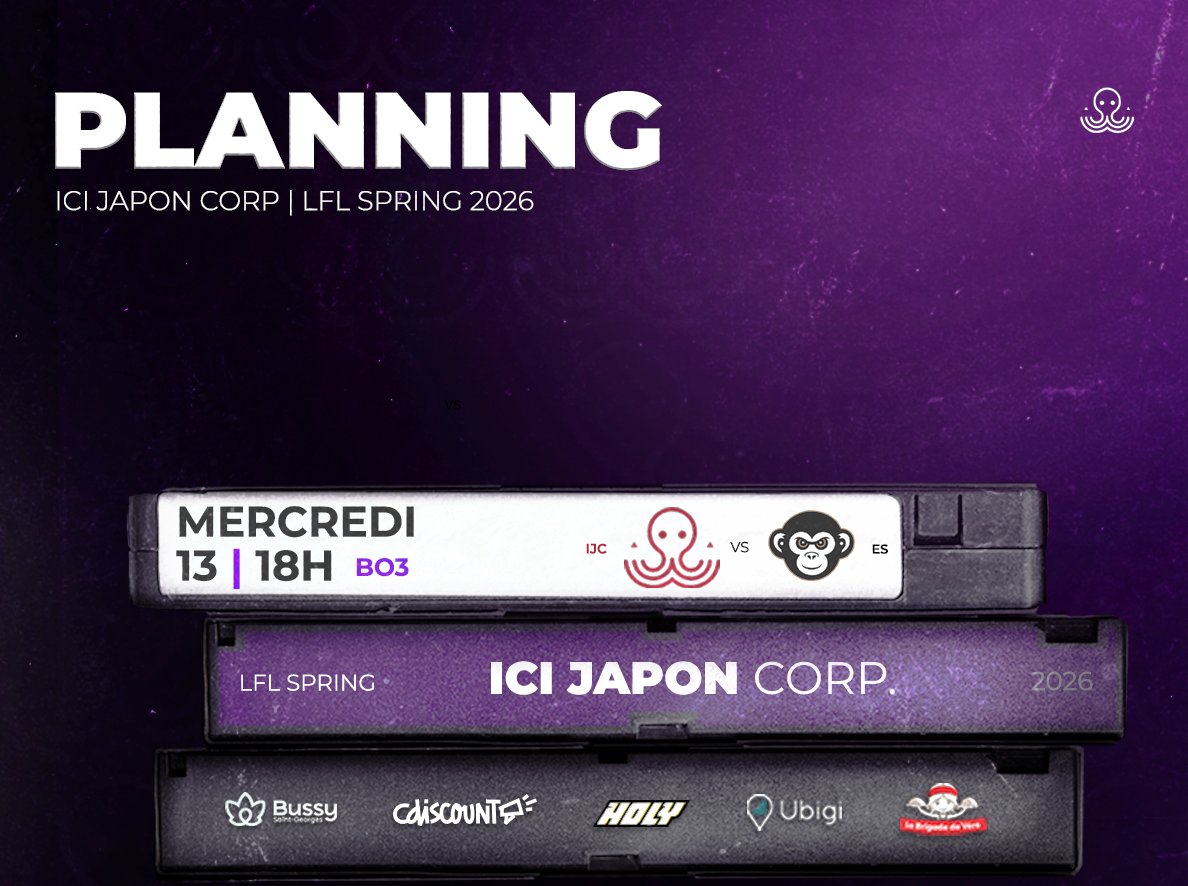 Ici Japon Corp. Esport tweet media