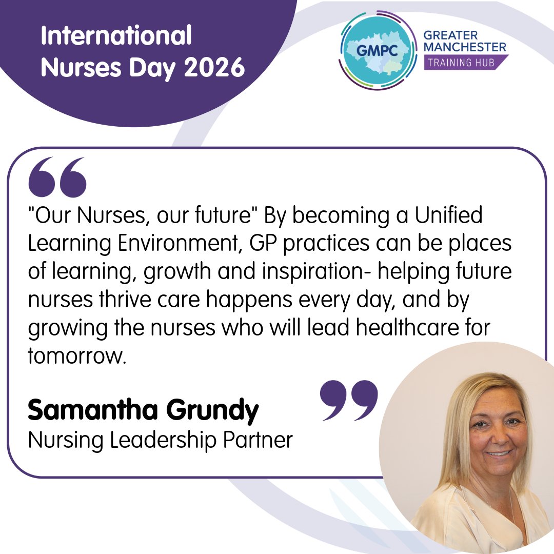 GMTrainHub's tweet photo. Celebrating International Nurses Day 2026 ����

Thank you to every nurse making a difference through care, compassion, and leadership today and every day.

#InternationalNursesDay #OurNursesOurFuture #Nursing https://t.co/5sVm3ZzDIF