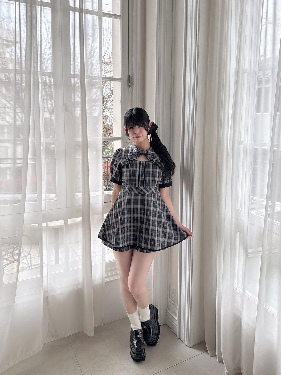 evelyn 横浜店 ୨୧𝐜𝐨𝐦𝐢𝐧𝐠 𝐬𝐨𝐨𝐧…୨୧ #チェックリボン