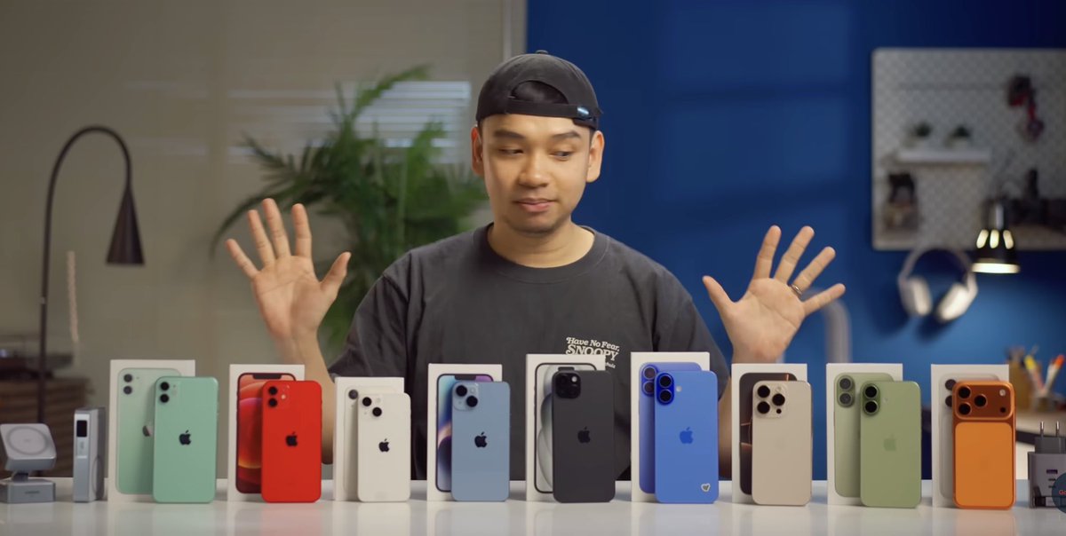 sideupxx's tweet photo. REKOMENDASI IPHONE YANG MASIH BAGUS DI 2026!

Budget mepet tapi pengen iPhone yang update iOS-nya masih panjang? 📱
Ini dia beberapa seri lama yang harganya 'anjlok' tapi performanya masih setara Iphone baru. 📉🔥

source : GadgetIn https://t.co/9gJ7yfeWE0