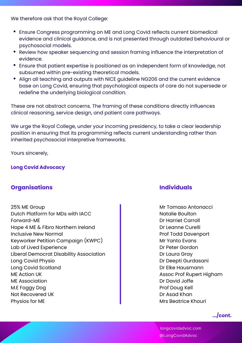 Long Covid Advocacy 💙 tweet media