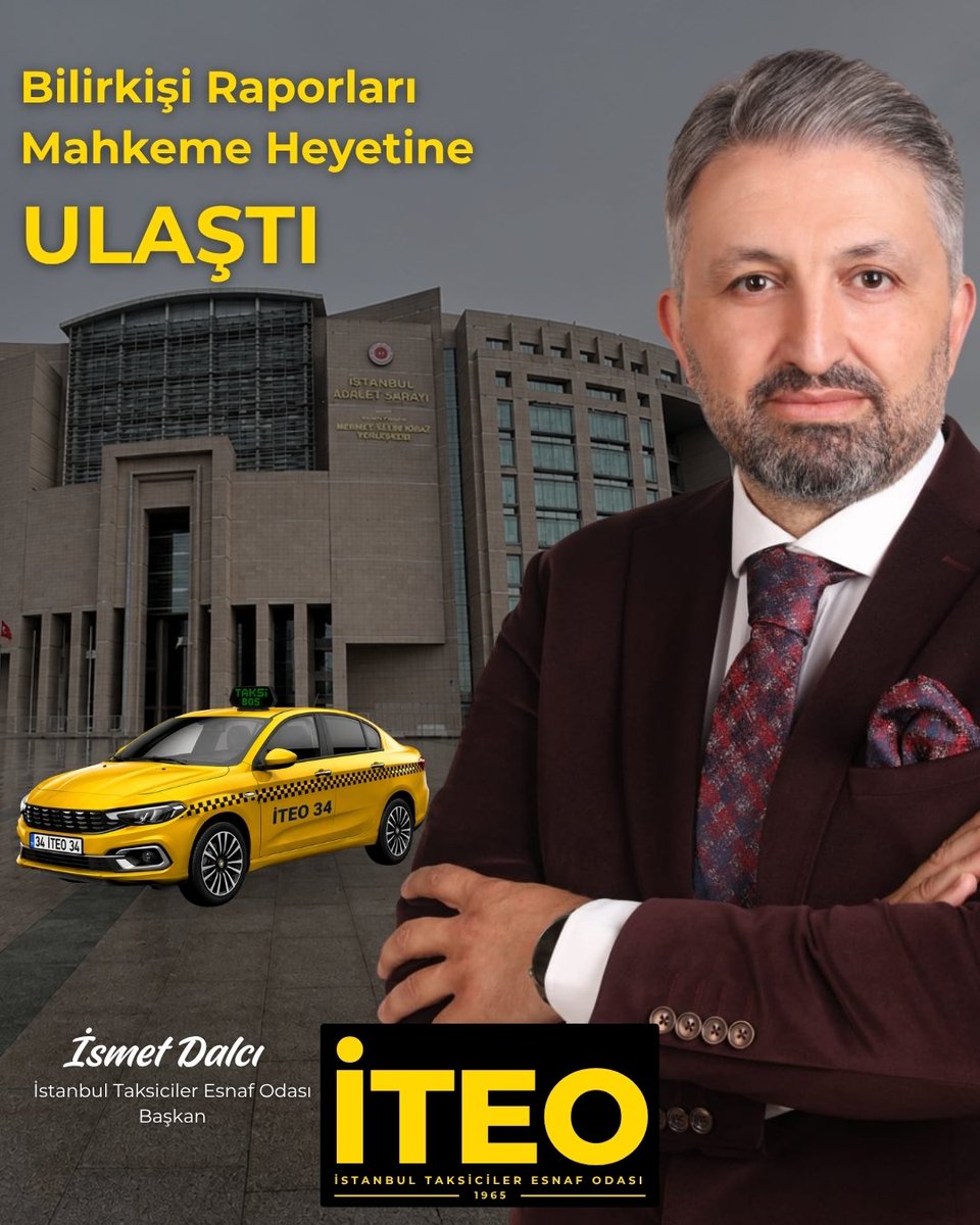 İTEO - İstanbul Taksiciler Esnaf Odası tweet media