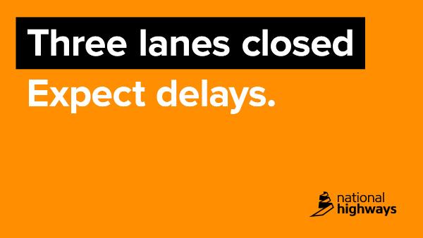 HighwaysSEAST's tweet photo. @SurreyPolice @SECAmbulance On the #M3 eastbound between J3 (#Lightwater) and J2 (#M25) 3 (of 4) lanes remain closed due to 2 vehicle collision.

Recovery is en route with emergency services still on scene. 

There are delays of 90 minutes and 8 miles of congestion on the approach. https://t.co/BlBqDelJn6