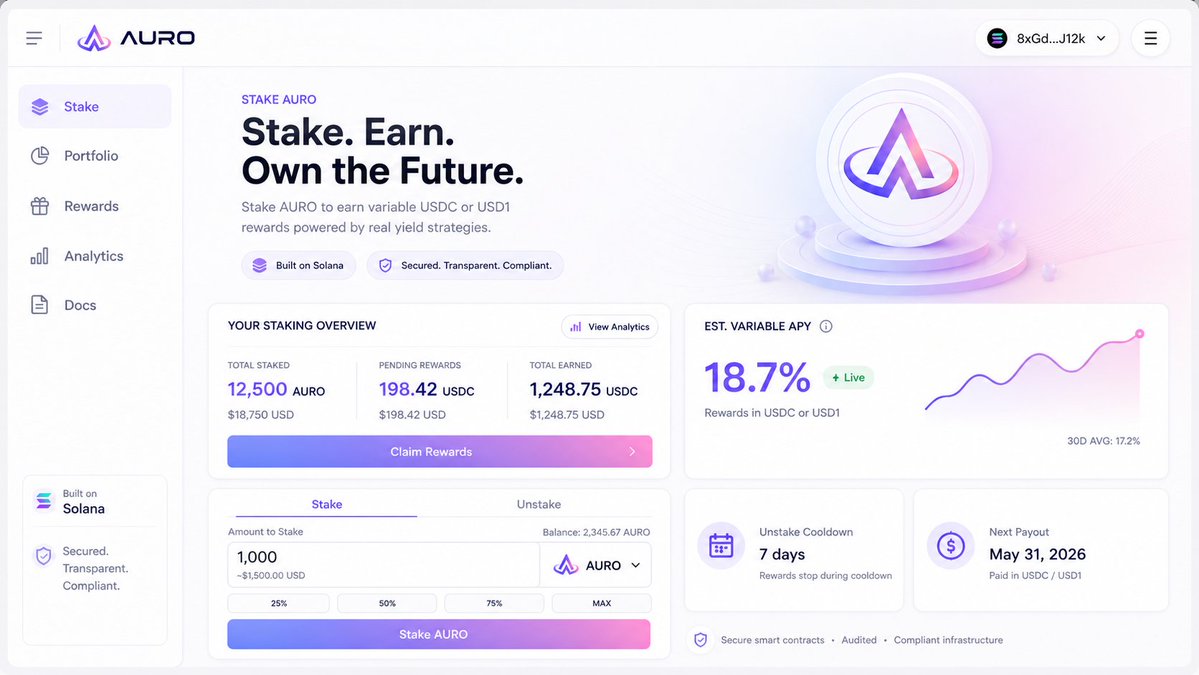 Auro Finance tweet media