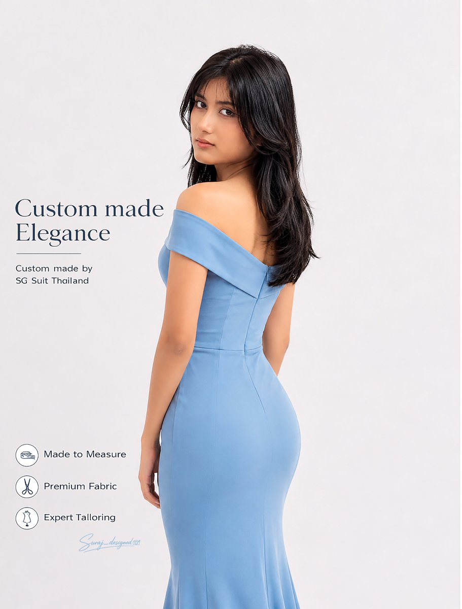 sg_suit's tweet photo. Custom-made elegance in every stitch

Designed for Dearna, tailored by SG Suit Thailand.

#SGSuitThailand #CustomMadeDress #BangkokTailor #MadeToMeasure #TailoredDress #ThailandTailor https://t.co/fqVJeewo5R