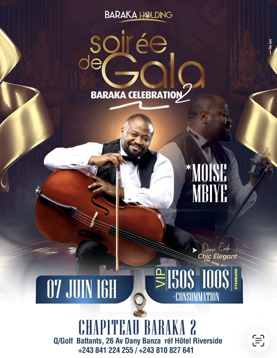 Venez on va adorer Dieu à Lubumbashi avec le pasteur <a href="/moisembiye01/">Moise Mbiye</a> ☑️
Ce 07 juin 
P.s: je serai là ❤️☑️🇨🇩🔥🔥🔥