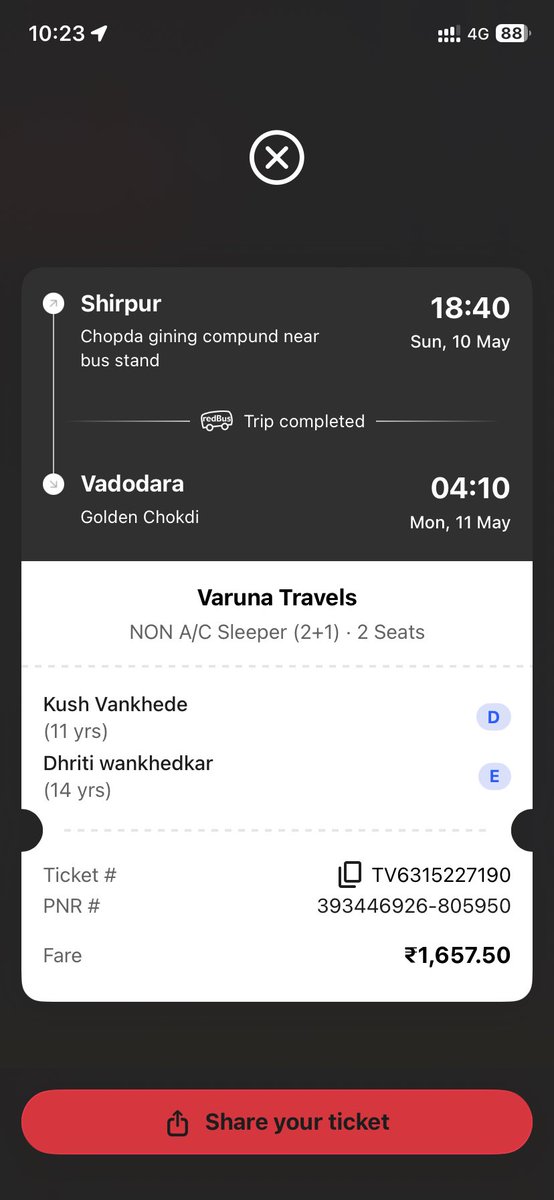 vankhede's tweet photo. @redBus_in https://t.co/ROP4SNCz0L