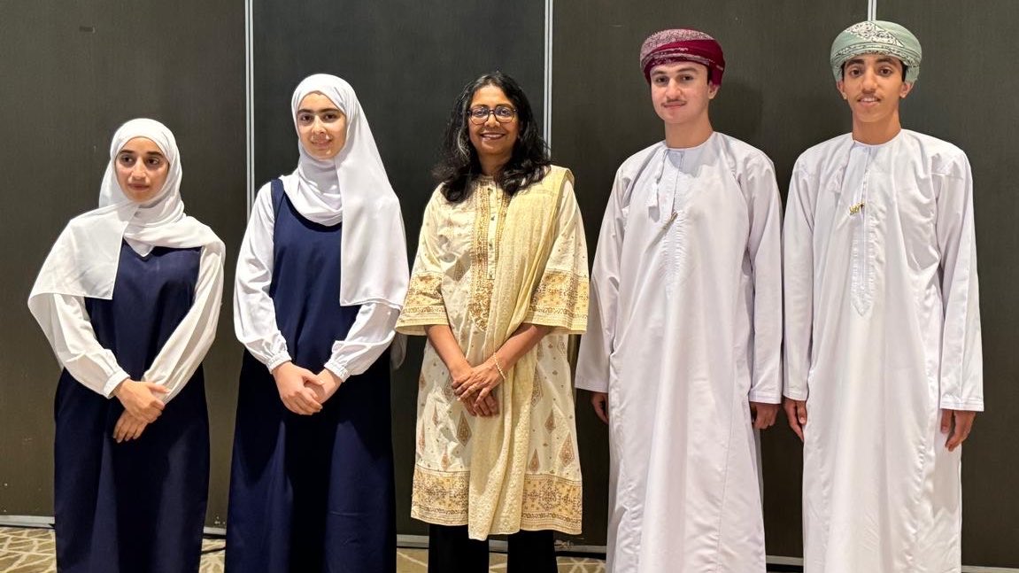 EduGovDkh's tweet photo. شارك أعضاء البرلمان العربي للطفل في تدشين دراسة "تقييم مبادرة التعليم الصديق للطفل"،وورشة إعداد الخطة التنفيذية،بحضور الفاضل حمد السرحاني، مستشار معالي الوزيرة.
ألقى كلمة للأطفال،رئيس البرلمان إلياس المعني، كما ألقت العفراء العوفي كلمة نيابة عن أطفال سلطنة عمان.
#تعليمية_الداخلية https://t.co/tWExHe4kQR